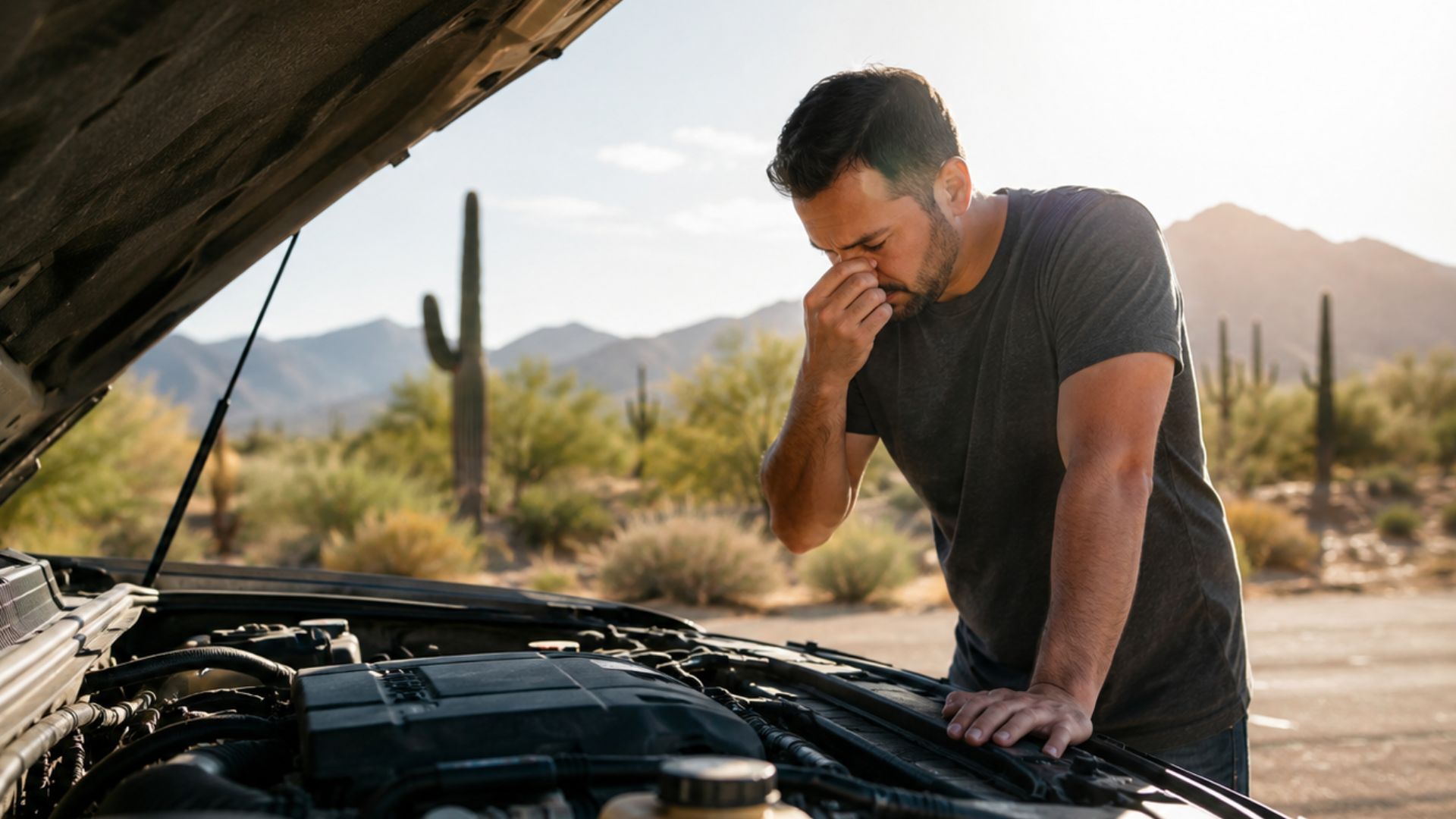 Why Does My Car Smell Hot After Driving in Arizona